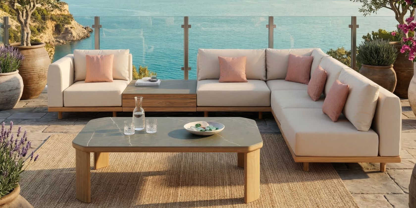 Barlow Tyrie Harmony collection (Modular sofa)