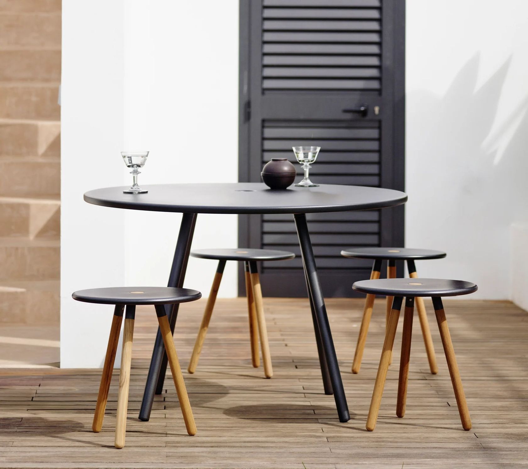 Cane-line Area collection (Side table)