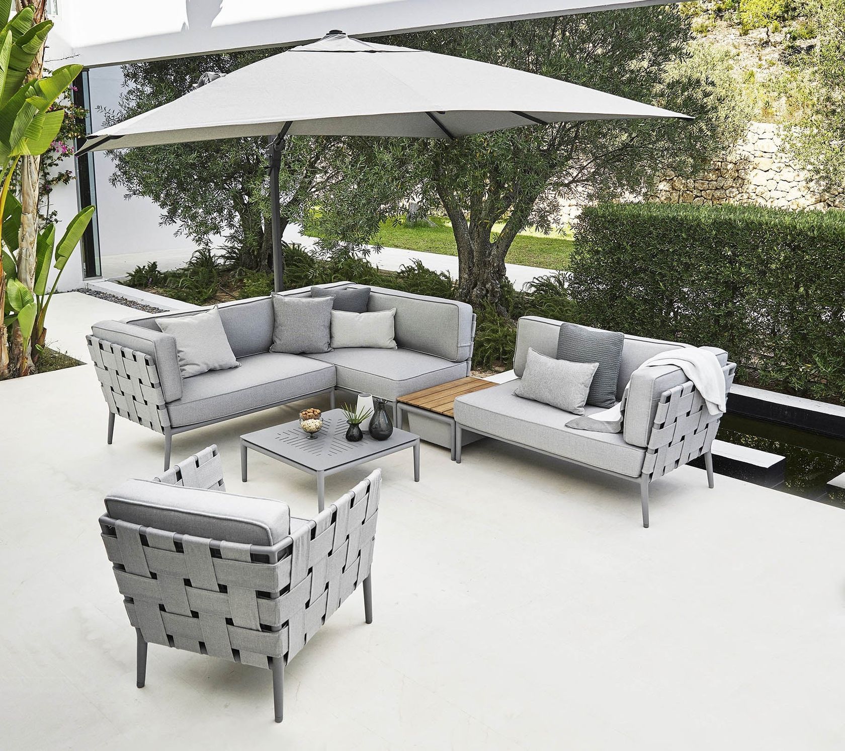 Cane-line Conic collection (Modular sofa)