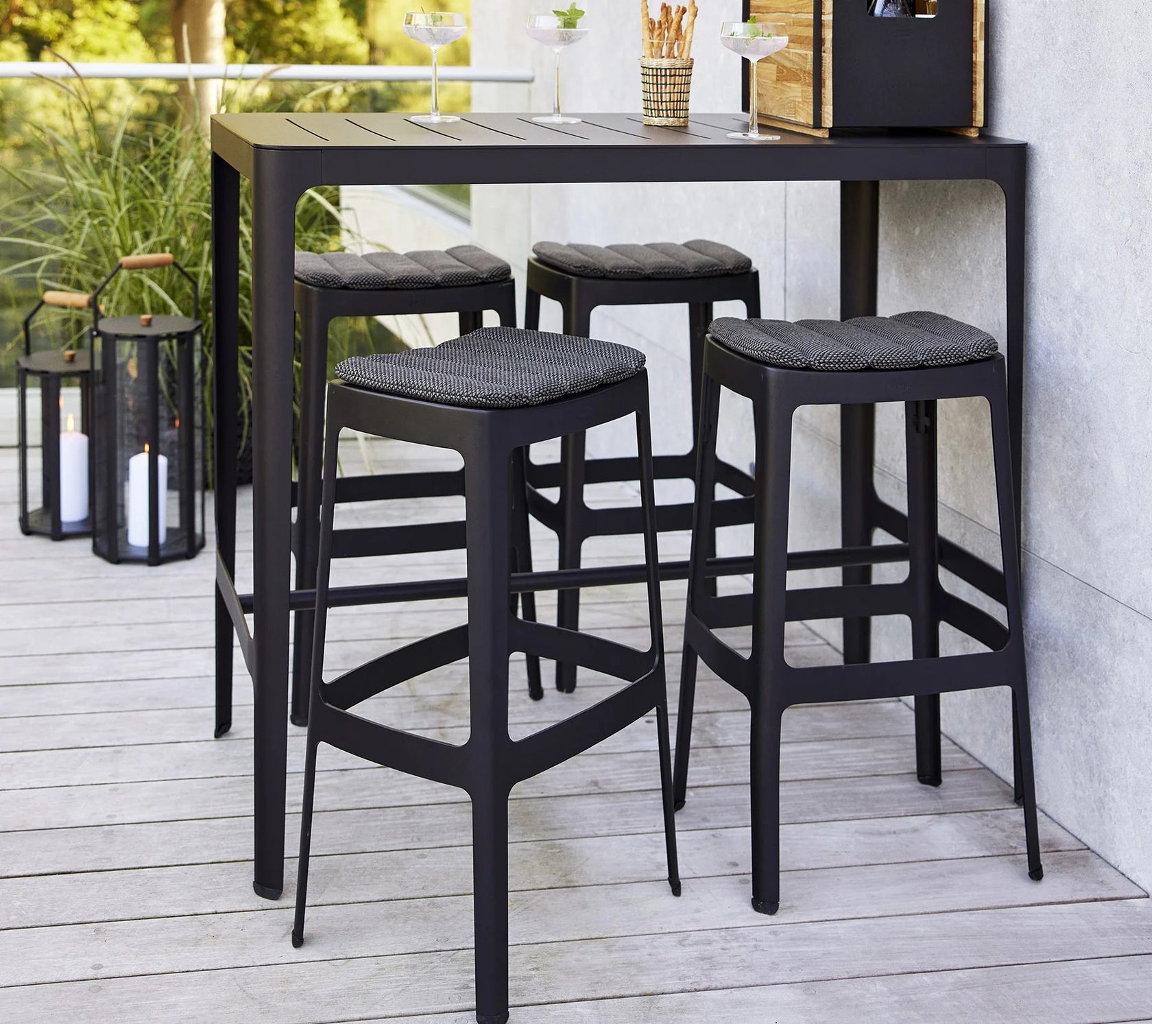 Cane-line Cut collection (Bar furniture)