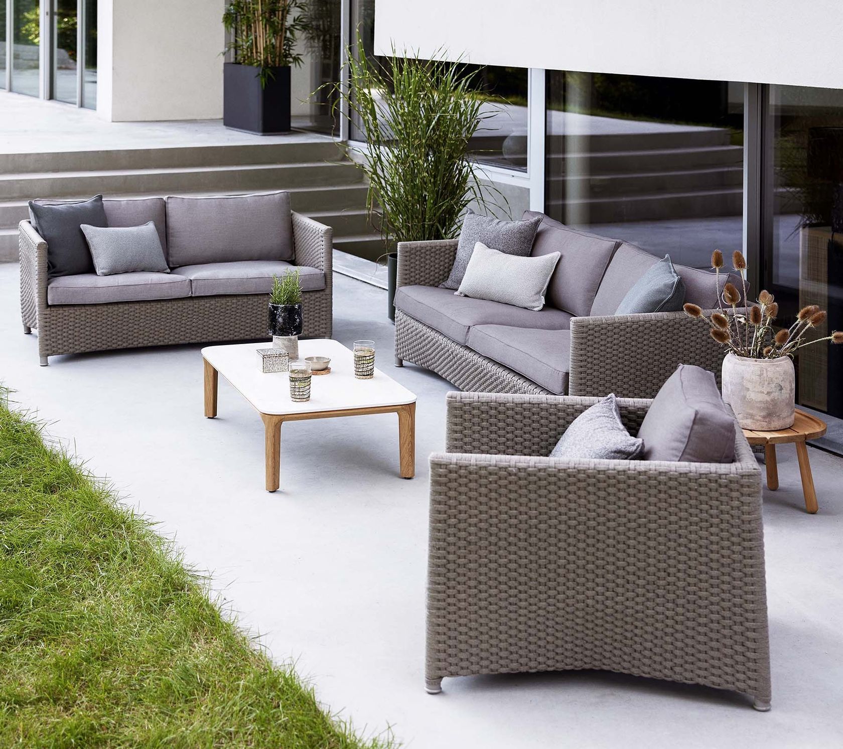 Cane-line Diamond collection (Lounge sofa)