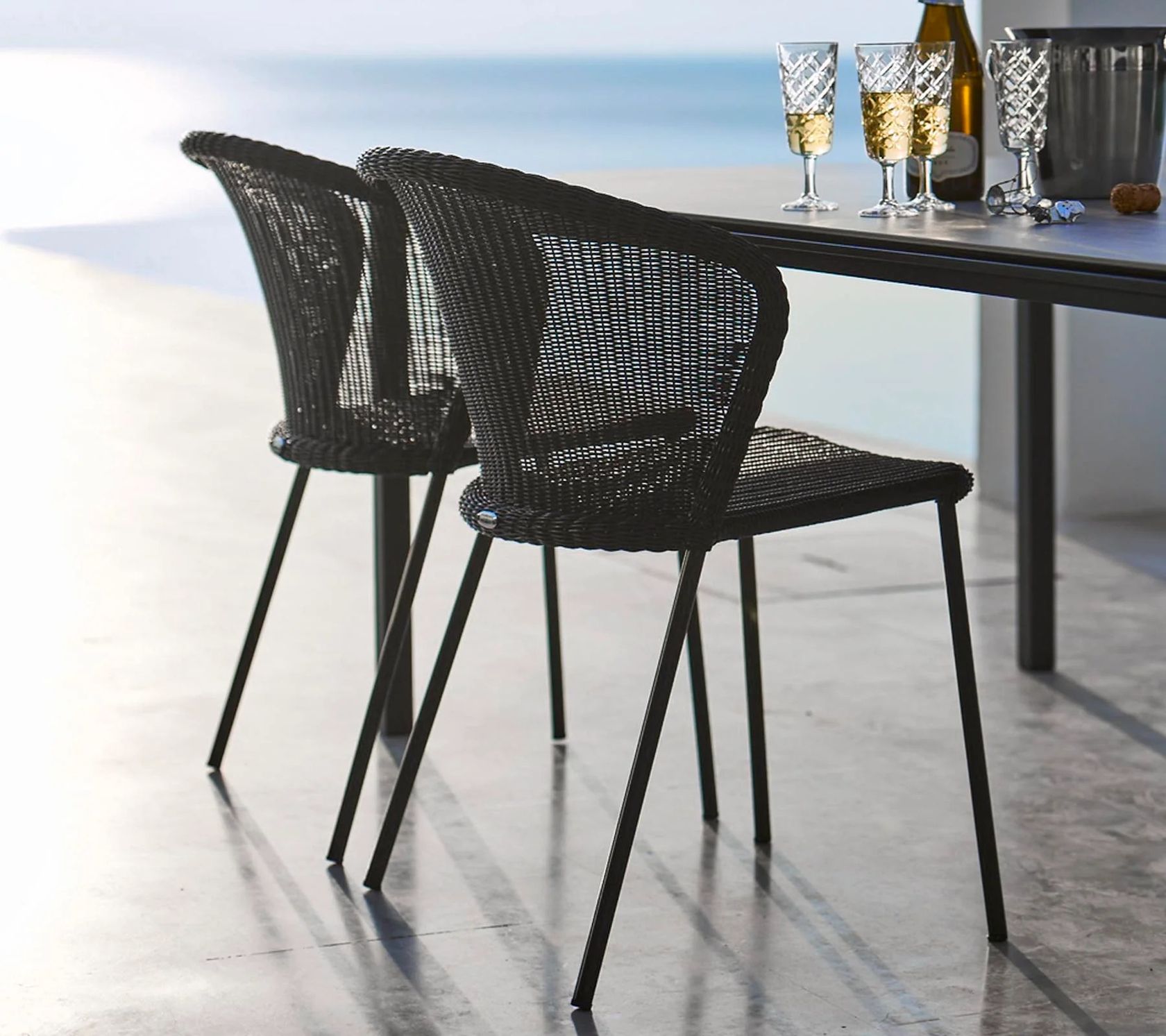 Cane-line Lean collection (Dining chair)