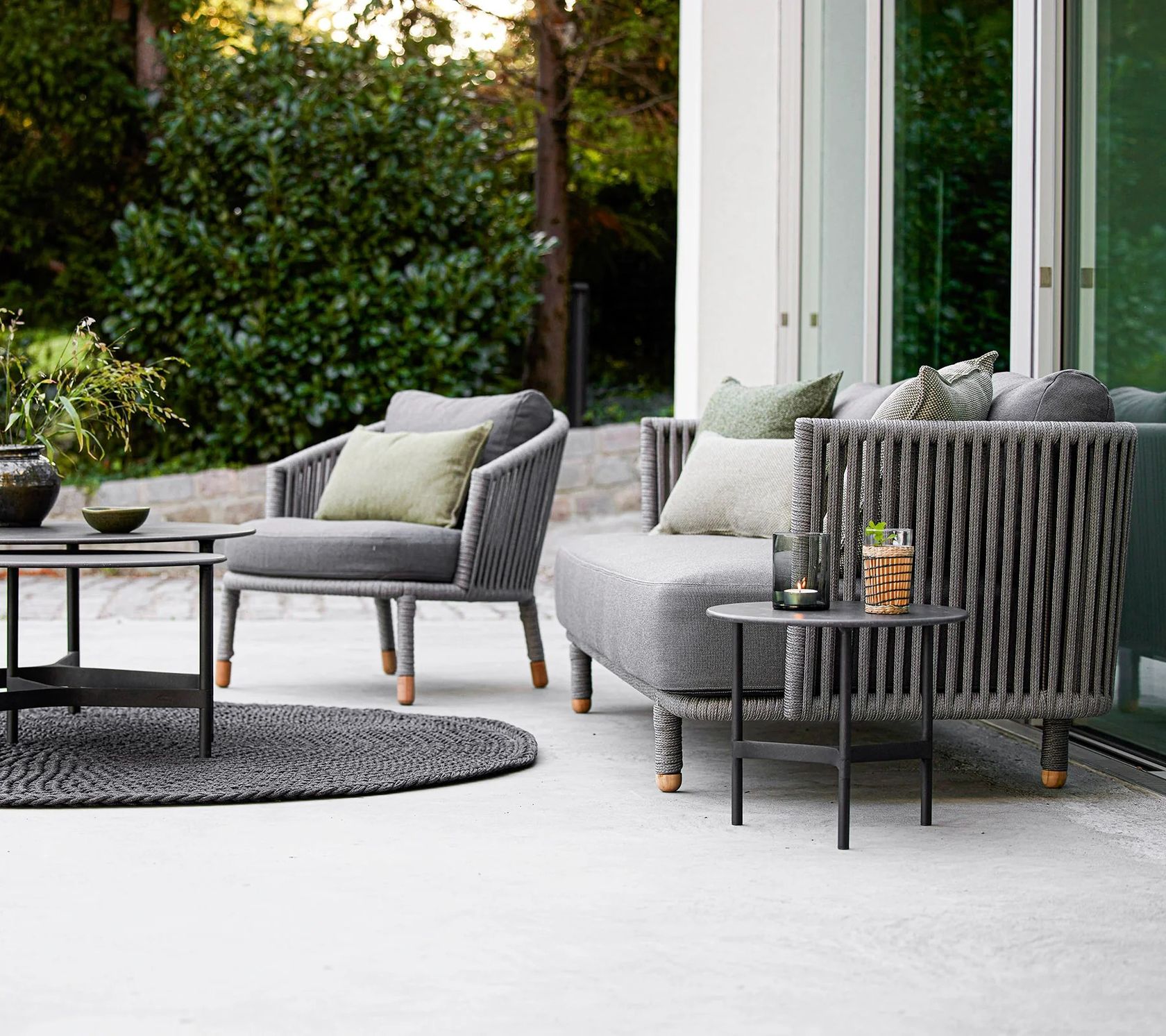 Cane-line Moments collection (Lounge sofa)