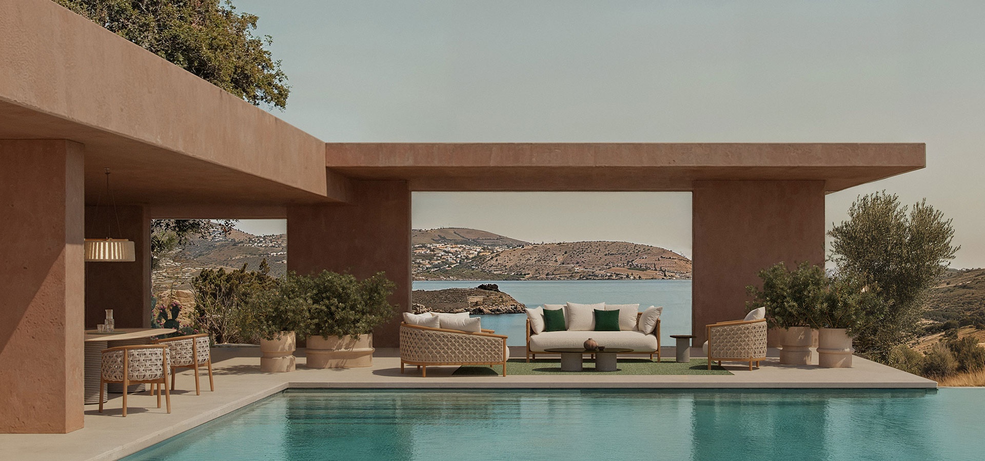 An Ethimo outdoor setting