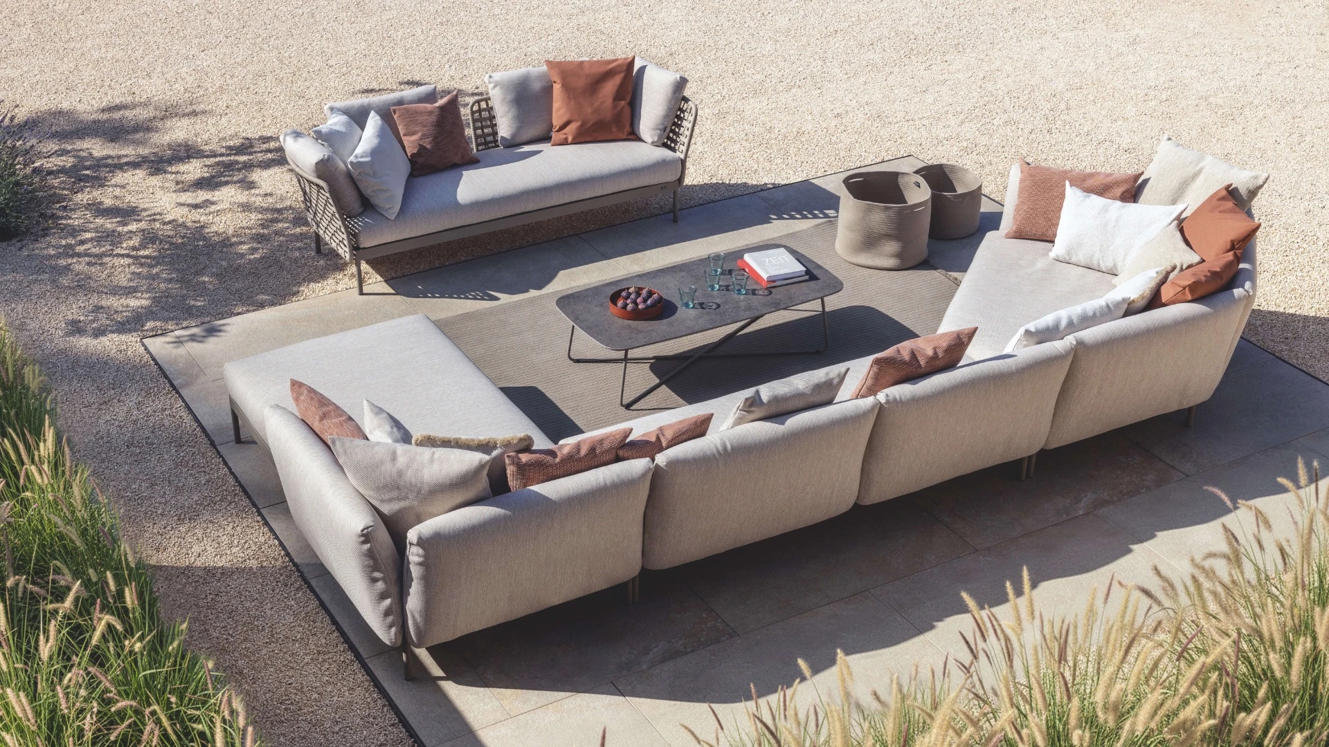 A Fischer Möbel outdoor setting