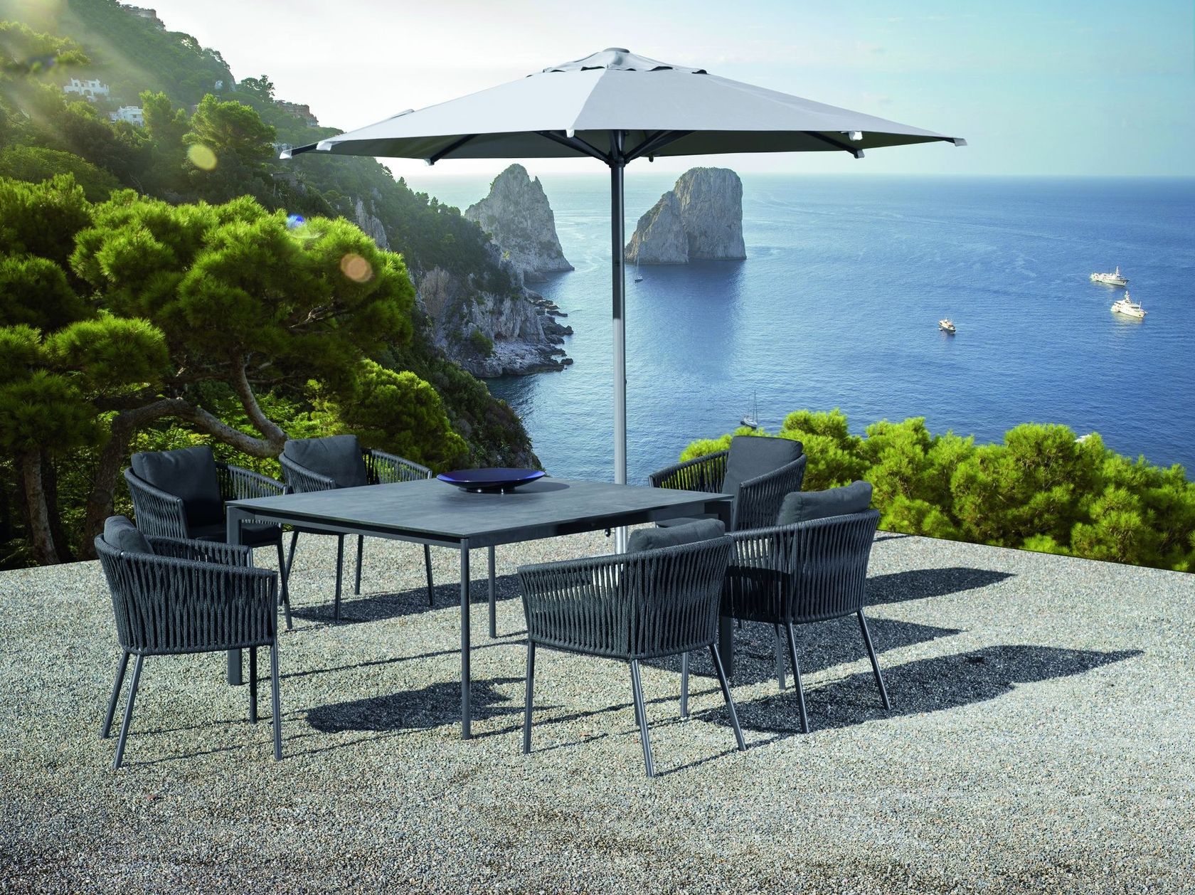 Fischer Mobel Aluline collection (Parasols)