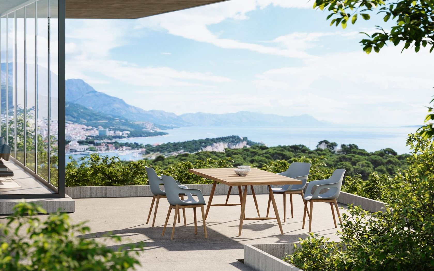 Fischer Mobel Beluga collection (Dining table)
