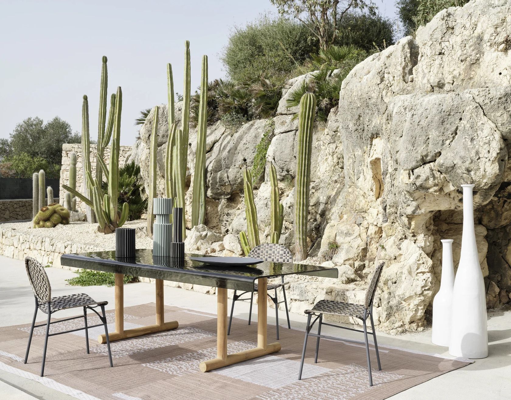 Gervasoni Colette collection (Outdoor dining)