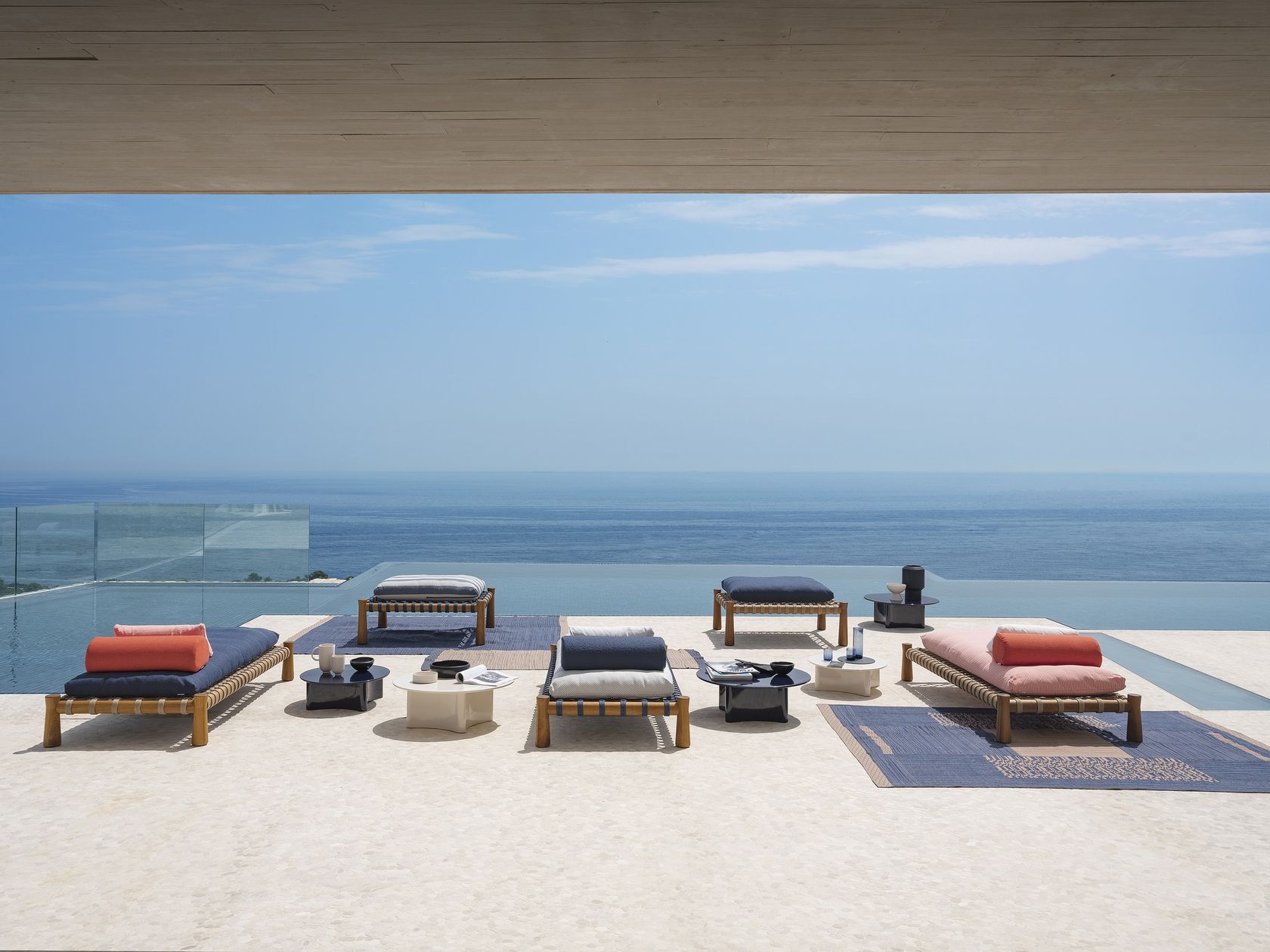Gervasoni Guna collection (Outdoor lounge)