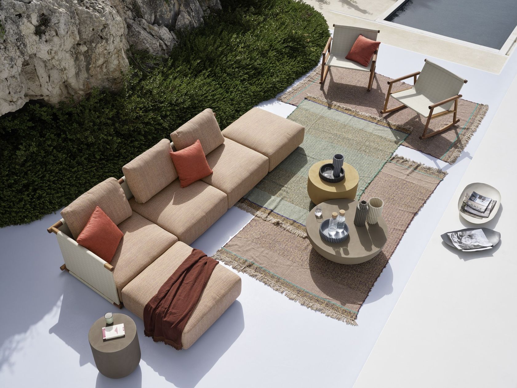 Gervasoni Hashi collection (Outdoor seating)