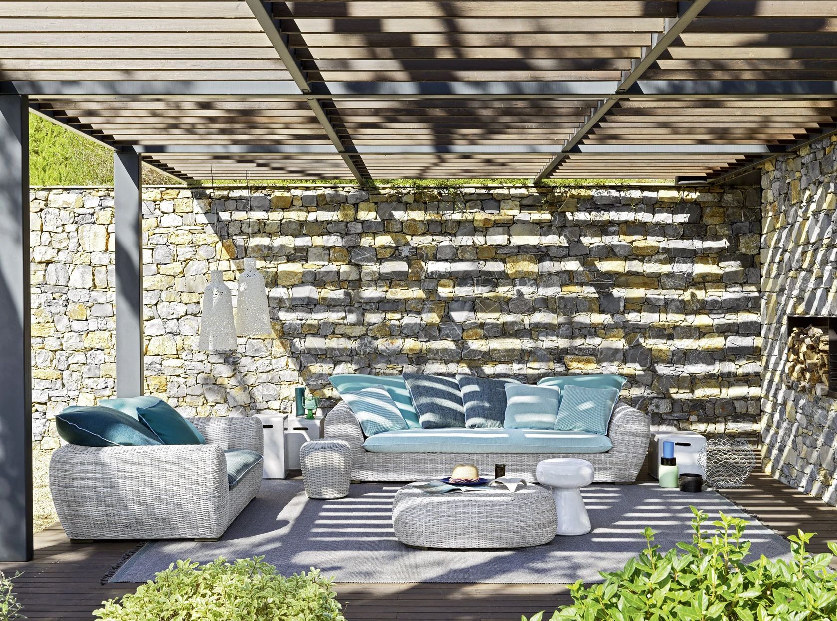 Gervasoni Panda collection (Outdoor lounge)