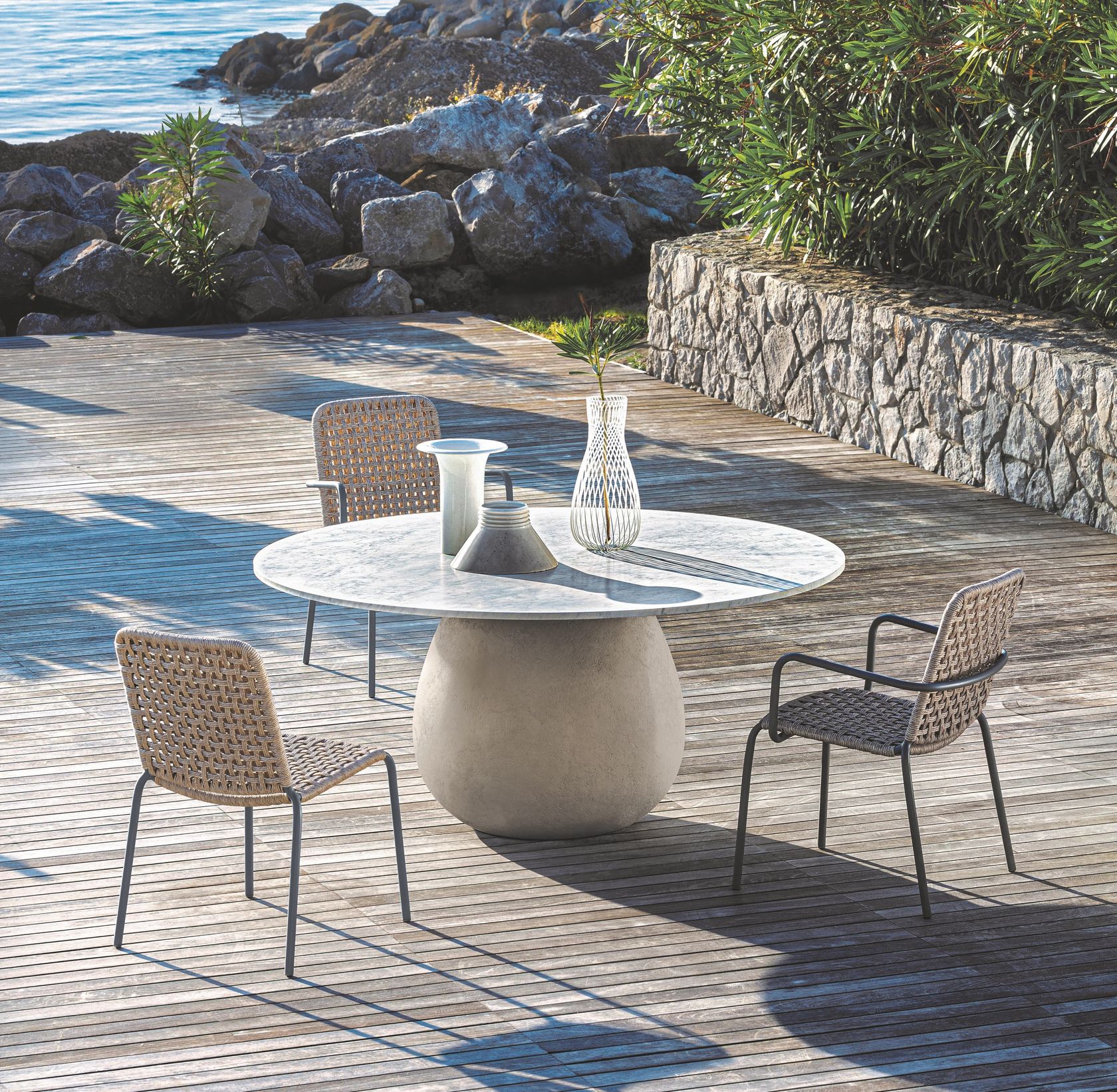 Gervasoni Straw collection (Outdoor seating)