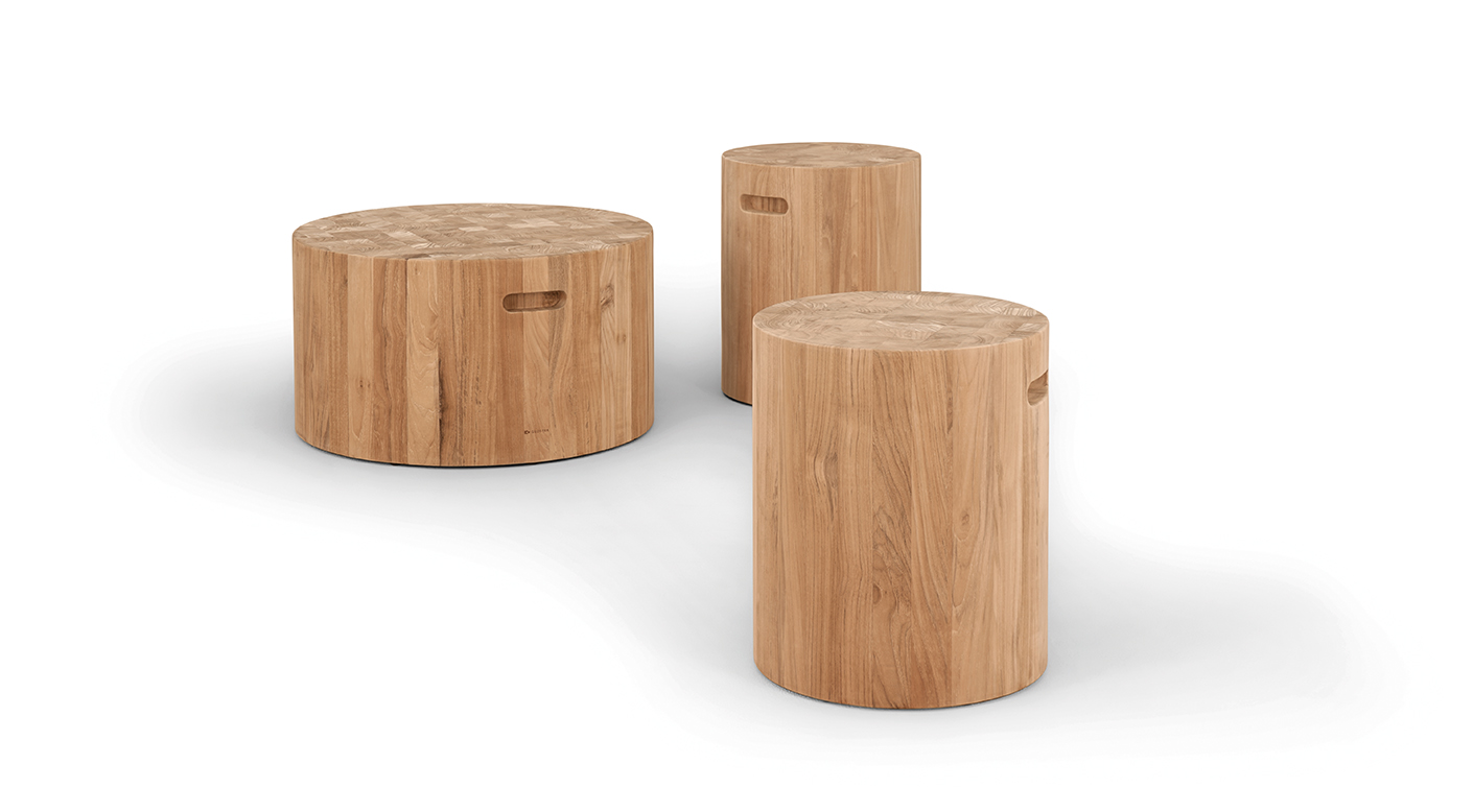 Gloster Block collection (Side tables)