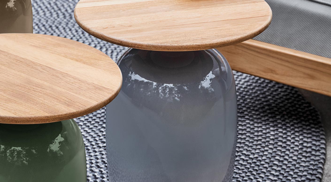 Gloster Blow collection (Side tables)