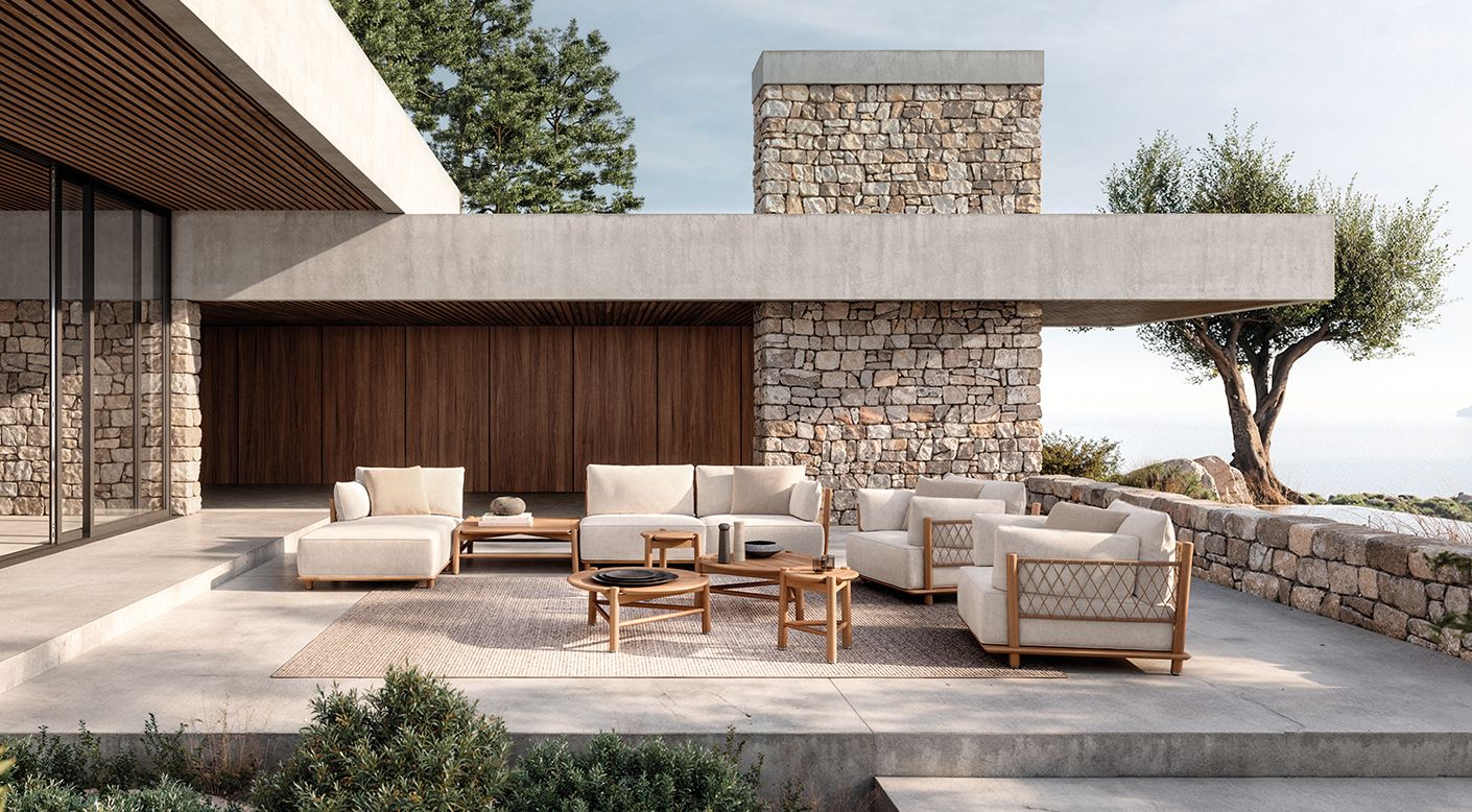 Gloster Salina collection (Modular lounge)