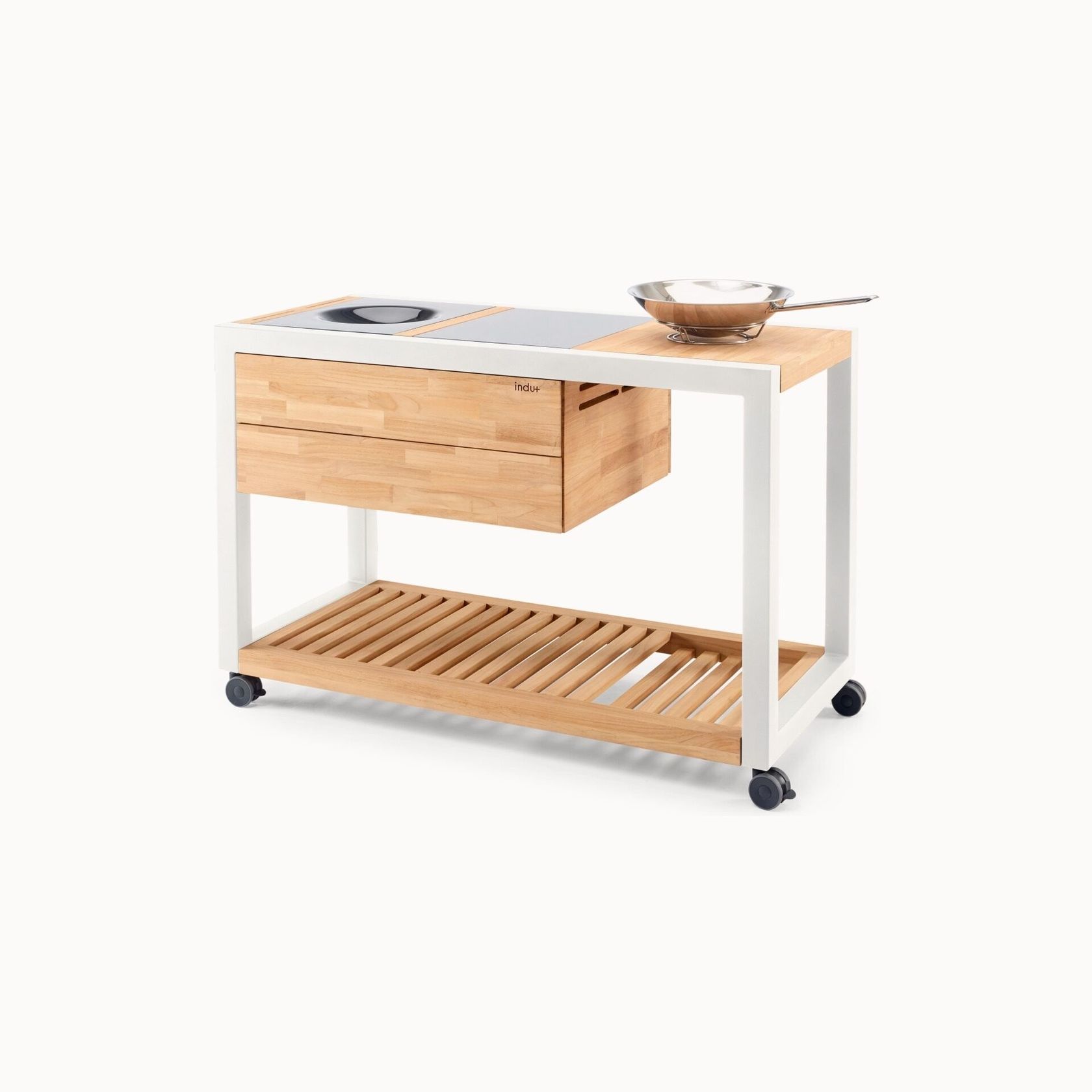 Indu+ Arvid collection (Cooking trolley)