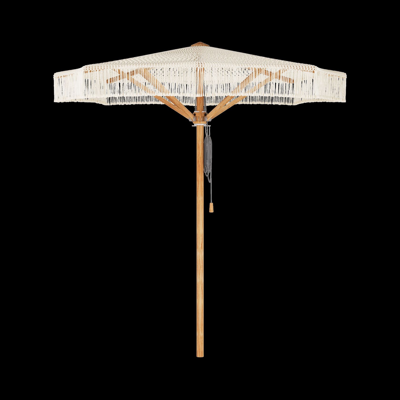 Jardinico Macrame collection (Center-pole parasol)