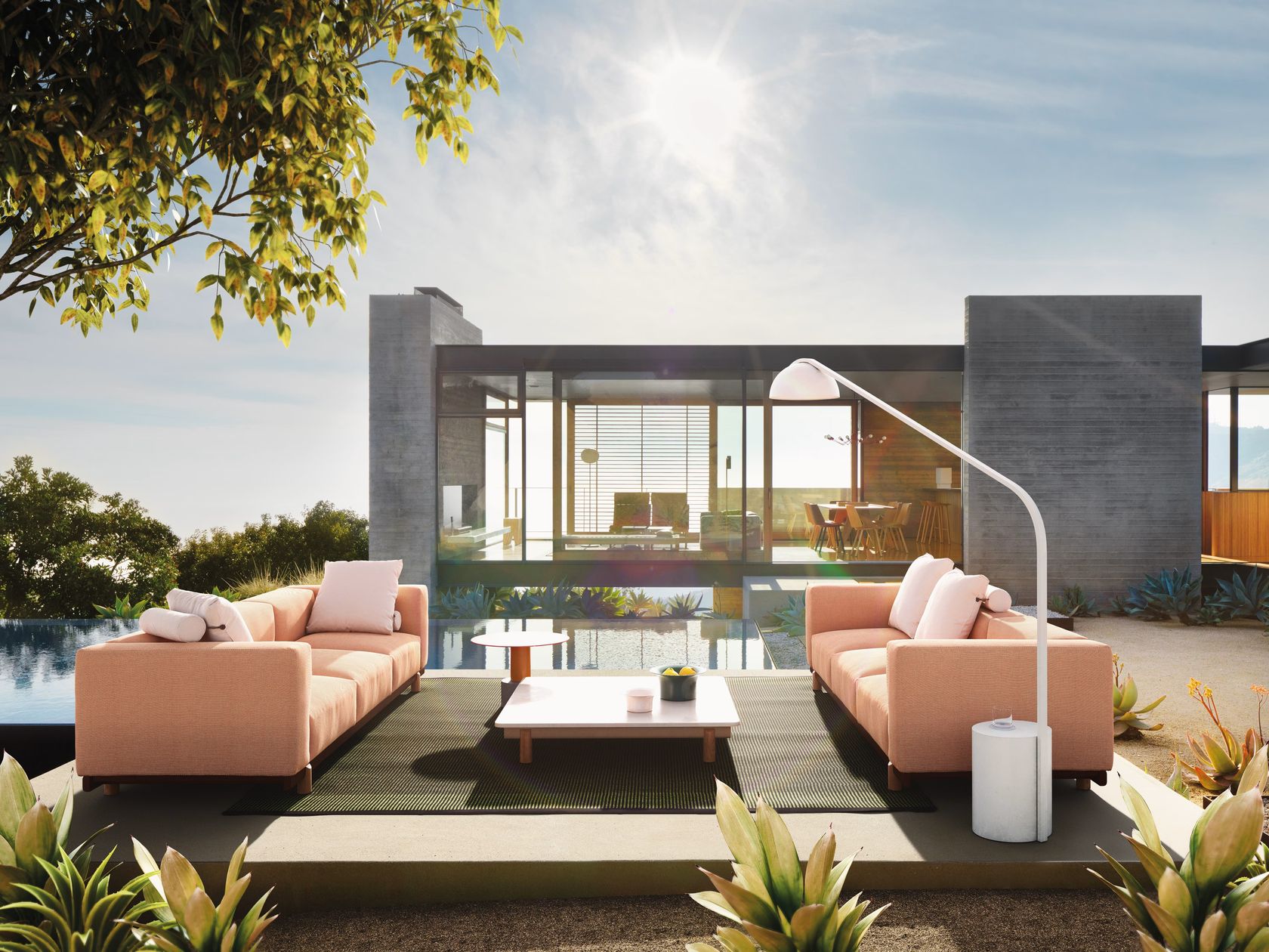 Kettal Half Dome collection (Daybed)