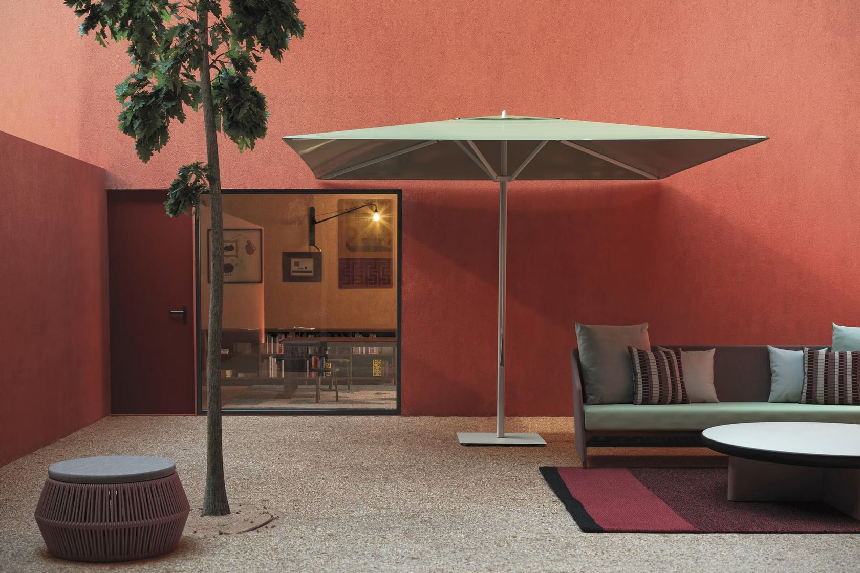 Kettal Meteo collection (Parasol)