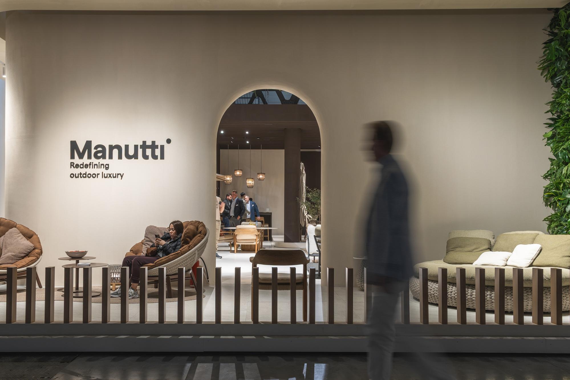 A Manutti outdoor setting