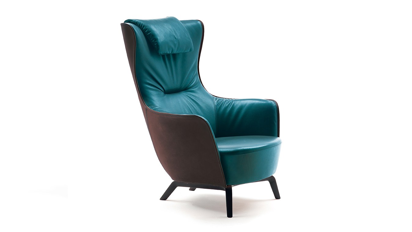 Poltrona Frau Mamy Blue collection (Armchair)