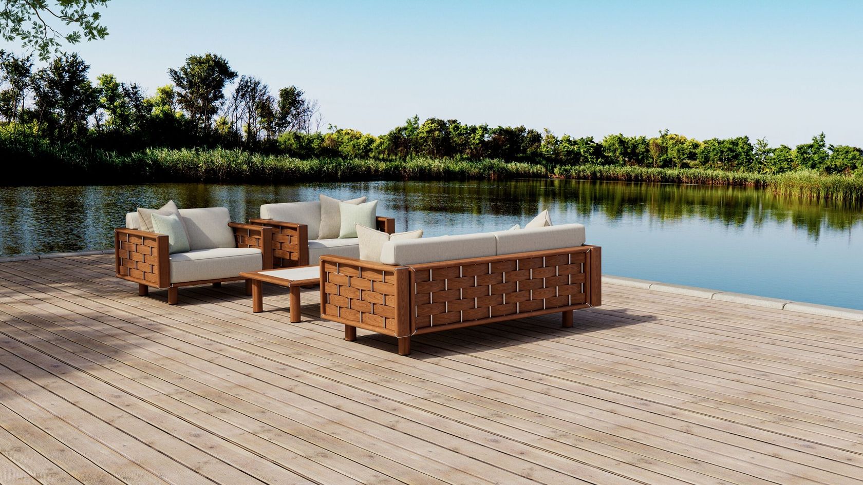 Tuuci Luma collection (Modular seating)